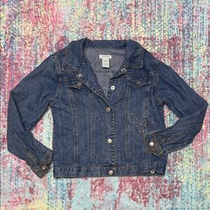 Circo Blue Jean Jacket with Stud Accents